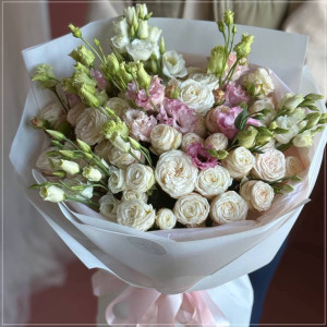 Pearl Harmony Bouquet | Flower Delivery Cherkasy